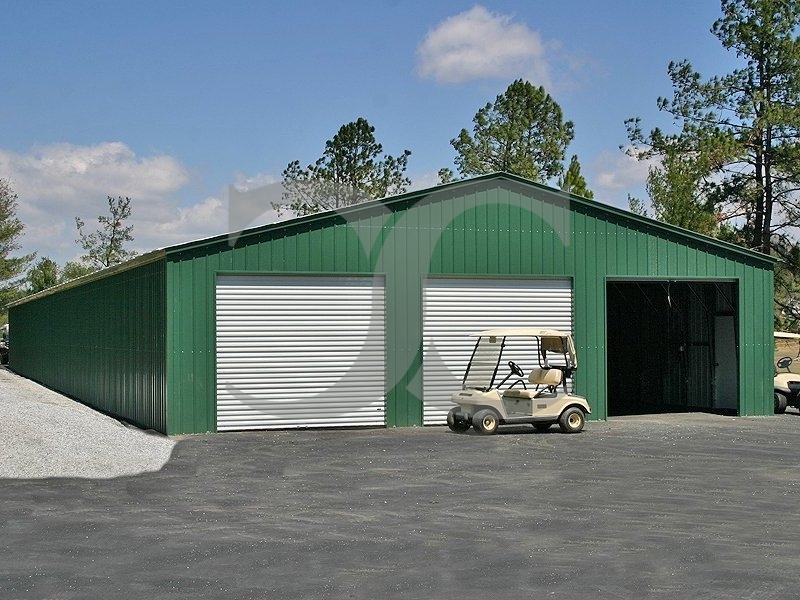 Metal Shop Building | Vertical Roof | 40W x 60L x 12H | Steel Buildings Metal Shop Building | Vertical Roof | 40W x 60L x 12H | Steel Buildings